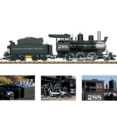 LGB spare parts-LGB 22182 26182 Mogul Steam Locomotive Smoke Chamber Door Track G 