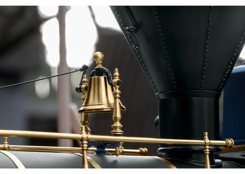 Golden Spike Engine Jupiter Bell Detail