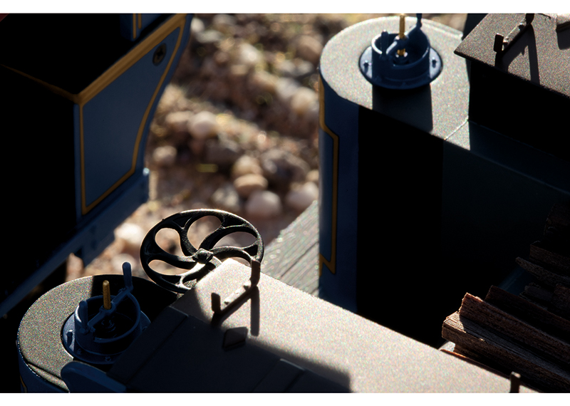 Golden Spike Breakwheel Detail