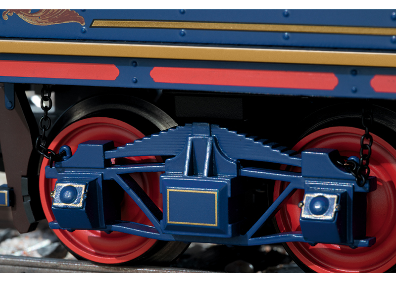 Golden Spike Tender Bogie Details